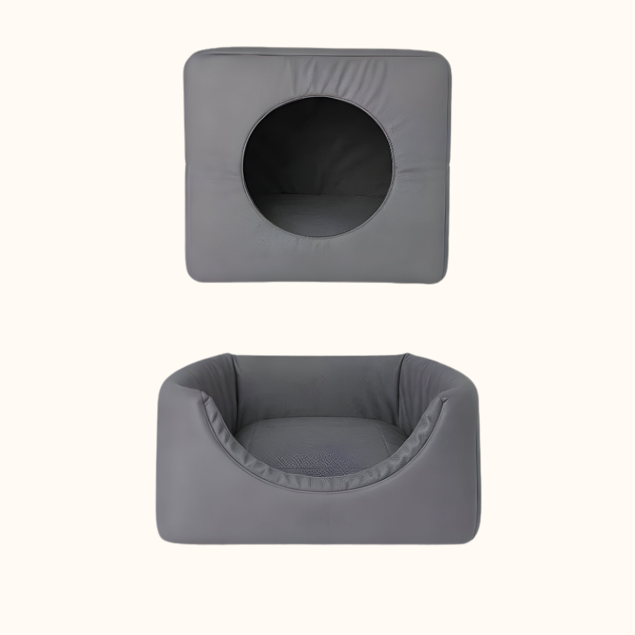 Casinha Iglu Pet 3 em 1 | Conforto, Proteção e Sono Tranquilo