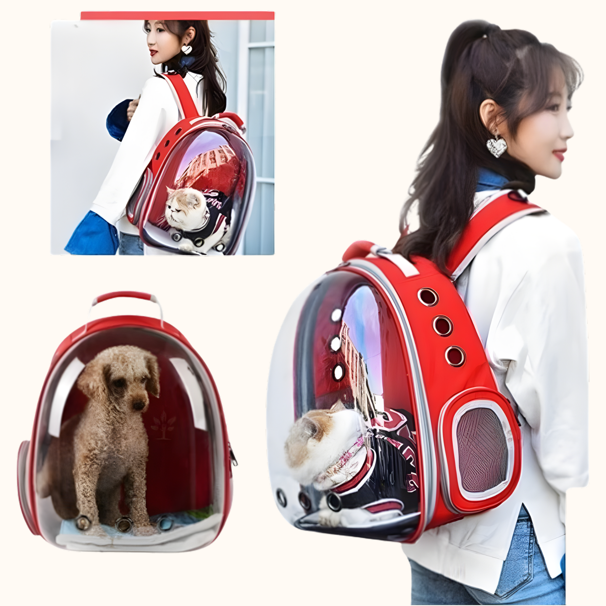 Mochila Astronauta Pet | Transporte Seguro com Visão Panorâmica